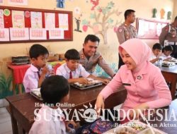 Polres Gianyar Hadirkan Makanan Bergizi Gratis untuk Anak Sekolah Dasar
