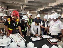 Kajari Gianyar Sidak Puspem, Temukan Besi Berkarat di Lokasi Proyek