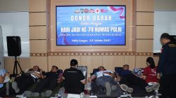 Polres Gianyar Buktikan Kepedulian Sosial Lewat Aksi Donor Darah