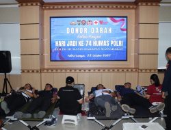 Polres Gianyar Buktikan Kepedulian Sosial Lewat Aksi Donor Darah
